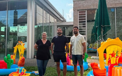 Planschbecken und Spielzeug für die Kita Kunterbunt
